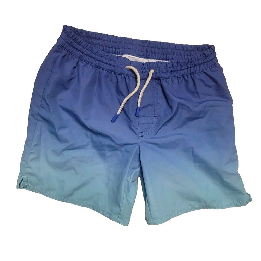 Coast Coast Boys Ombre Swimming Shorts 6-7 Blue Drawstrings